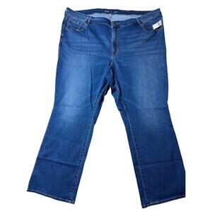 OLD NAVY Mid Rise Kicker Bootcut Plus Size Jeans Size 28 NEW WITH TAGS